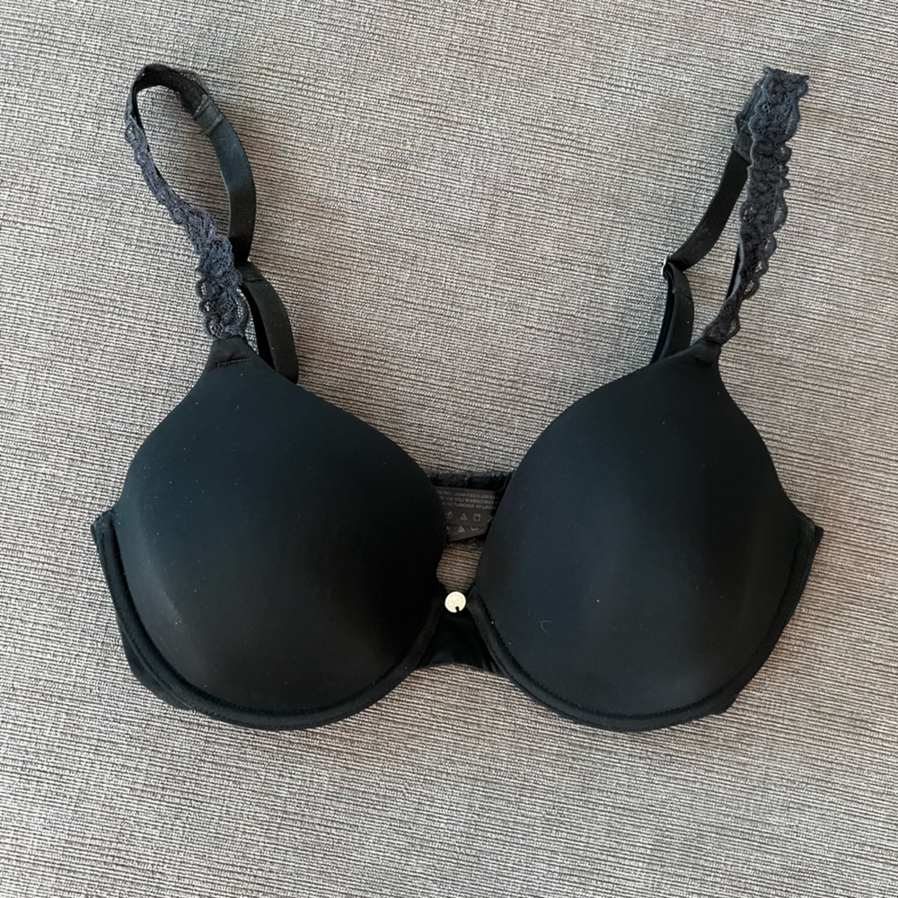 Elegant Black Lace Bra